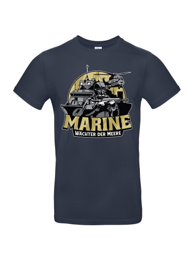 Herren T-Shirt Marine - Wächter der Meere Bundeswehr | grobejungs.de