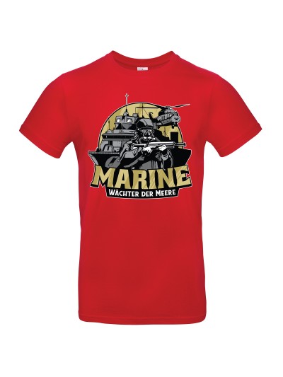 Herren T-Shirt Marine - Wächter der Meere Bundeswehr | grobejungs.de