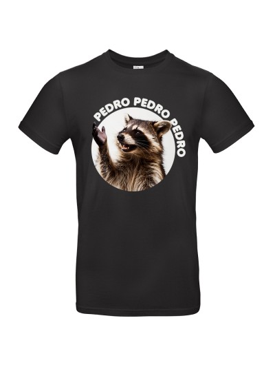 Herren T-Shirt Pedro Raccoon Meme | grobejungs.de