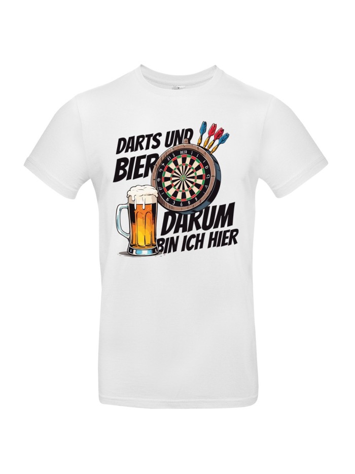 Herren T-Shirt Darts & Bier | grobejungs.de