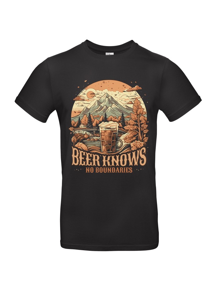 Herren T-Shirt Bier kennt keine Grenzen | grobejungs.de