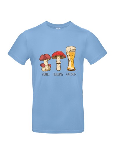 Glückspils Alkohol Herren T-Shirt | grobejungs.de