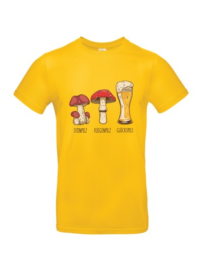 Glückspils Alkohol Herren T-Shirt | grobejungs.de