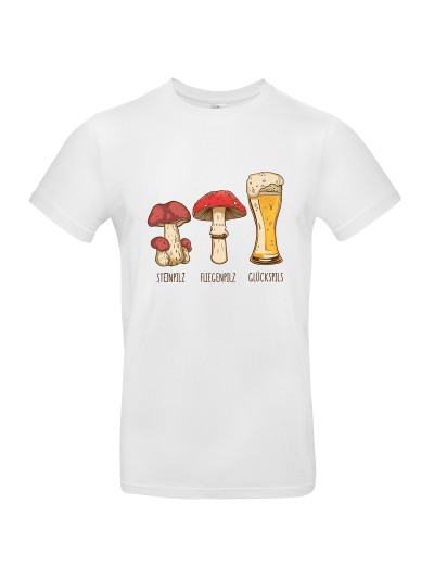 Glückspils Alkohol Herren T-Shirt | grobejungs.de