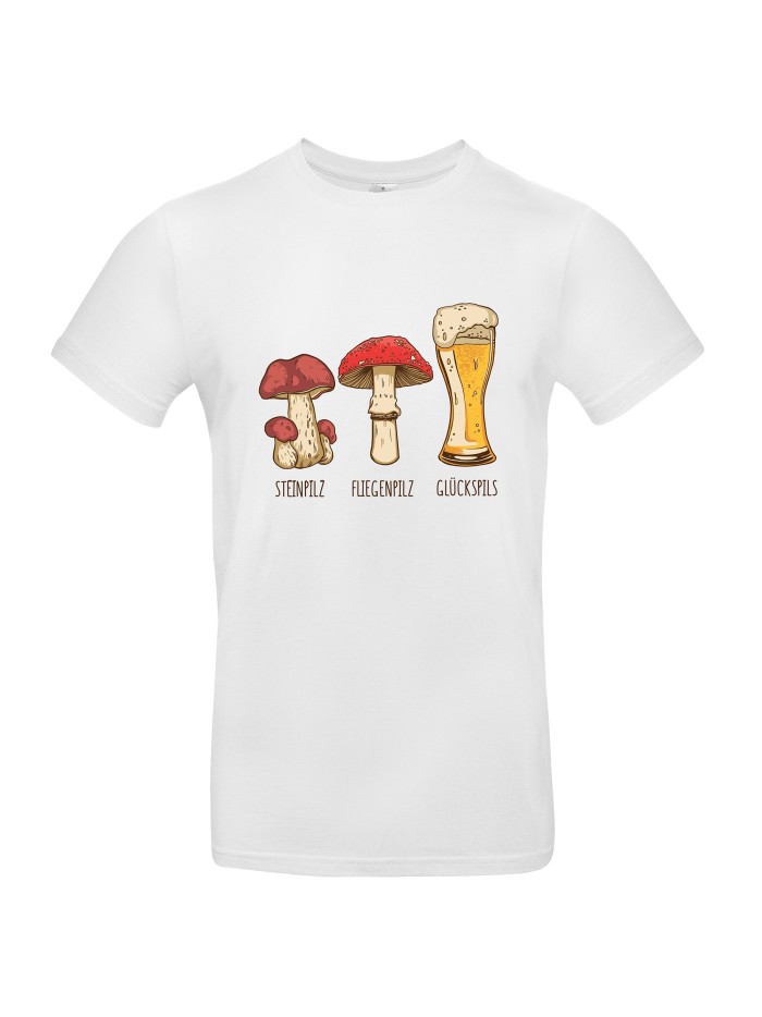 Glückspils Alkohol Herren T-Shirt | grobejungs.de