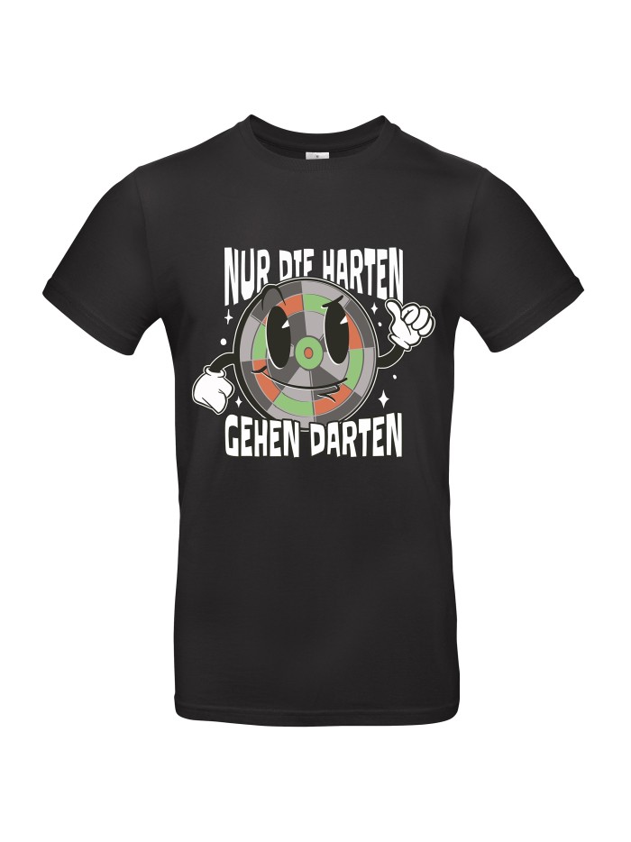 Nur die Harten gehen Darten Herren T-Shirt | grobejungs.de