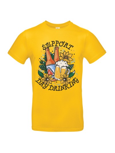 Support Day Drinking Herren T-Shirt | grobejungs.de