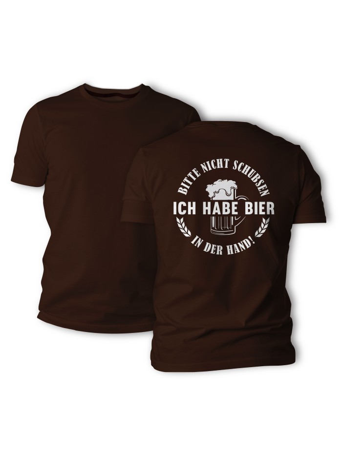 Bitte nicht schubsen Herren T-Shirt | grobejungs.de