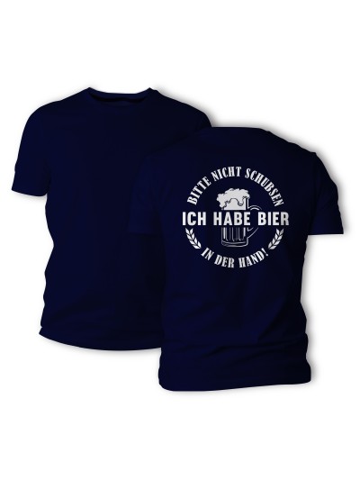 Bitte nicht schubsen Herren T-Shirt | grobejungs.de