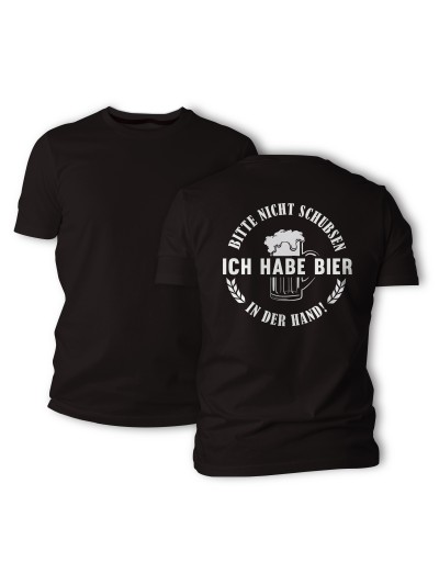 Bitte nicht schubsen Herren T-Shirt | grobejungs.de