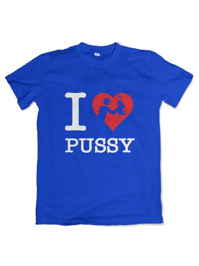 I Love Pussy Herren T-Shirt | grobejungs.de