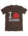 I Love Boobs T-Shirt Funshirt