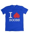 I Love Boobs T-Shirt Funshirt