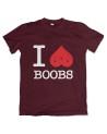 I Love Boobs T-Shirt Funshirt