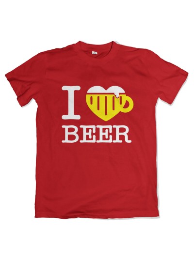 I Love Beer T-Shirt Funshirt