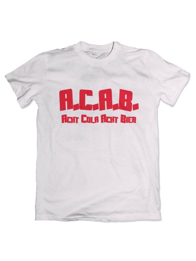 ACAB Acht Cola Acht Bier T-Shirt Motivshirt