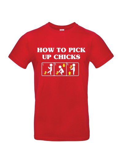 How To Pick Up Chicks Herren T-Shirt | grobejungs.de