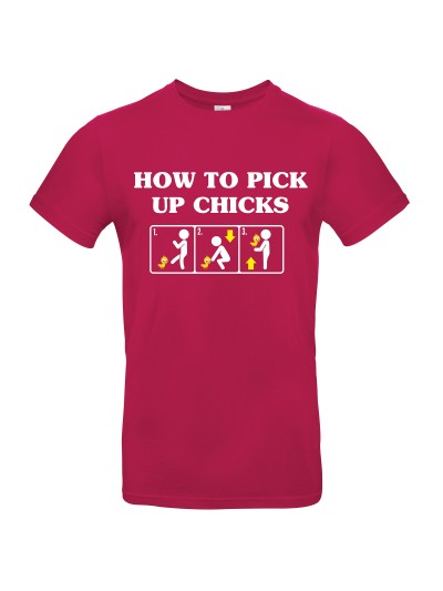 How To Pick Up Chicks Herren T-Shirt | grobejungs.de