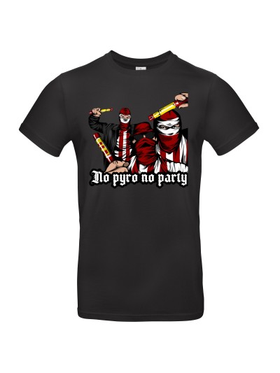 No Pyro No Party Ultras Herren T-Shirt | grobejungs.de