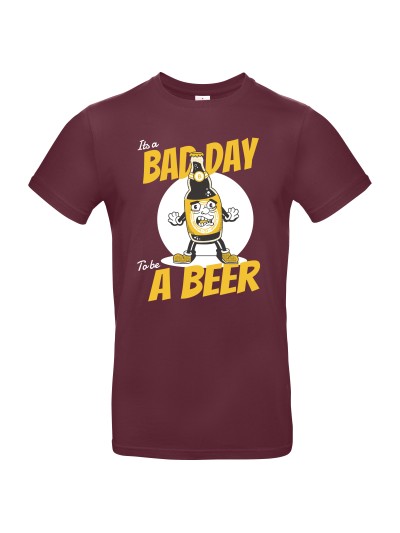 Bad Day To Be A Beer Bier Herren T-Shirt | grobejungs.de