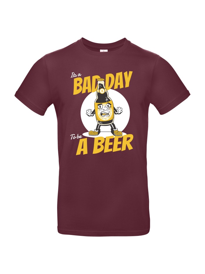 Bad Day To Be A Beer Bier Herren T-Shirt | grobejungs.de