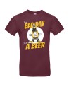 Bad Day To Be A Beer Bier Herren T-Shirt | grobejungs.de