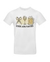 Schere - Wein - Paar Bier Herren T-Shirt | grobejungs.de