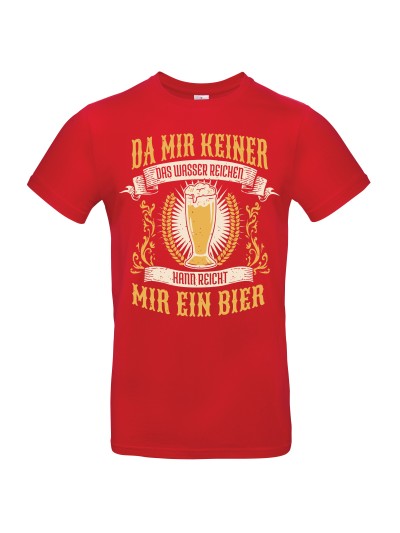 Wasser reichen Alkohol Bier Herren T-Shirt | grobejungs.de