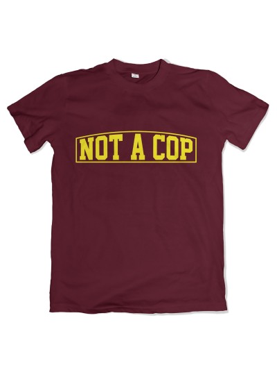 Not A Cop Herren T-Shirt | grobejungs.de