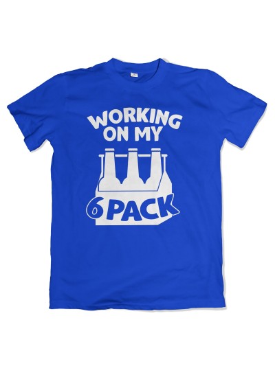 Working on my Sixpack T-Shirt Motivshirt
