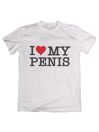 I Love My Penis T-Shirt Motivshirt