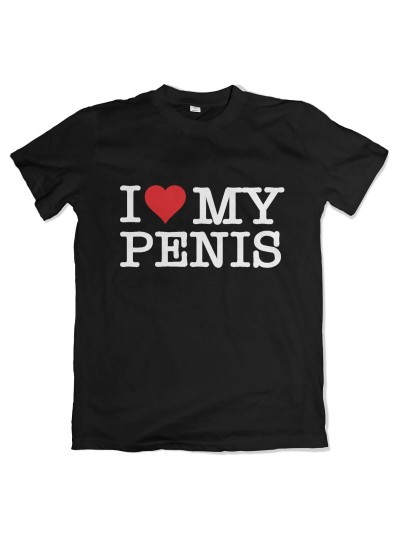 I Love My Penis T-Shirt Motivshirt