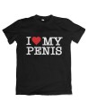 I Love My Penis T-Shirt Motivshirt