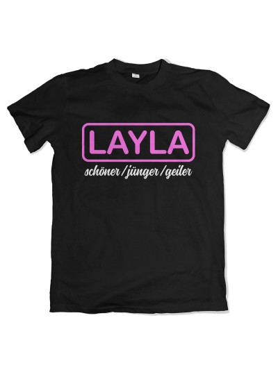 Layla Logo Herren T-Shirt | grobejungs.de