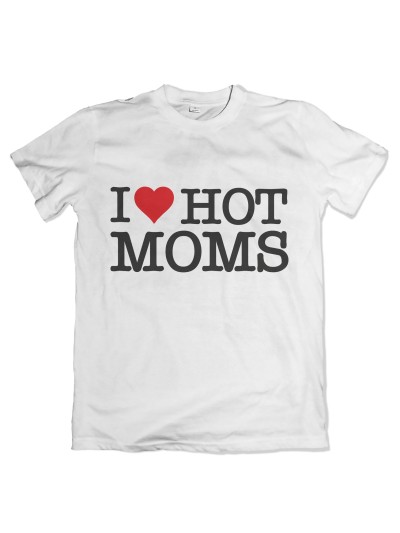 I Love Hot Moms Herren T-Shirt | grobejungs.de