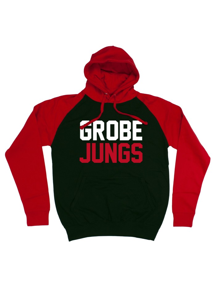 Grobe Jungs Baseball Hoodie