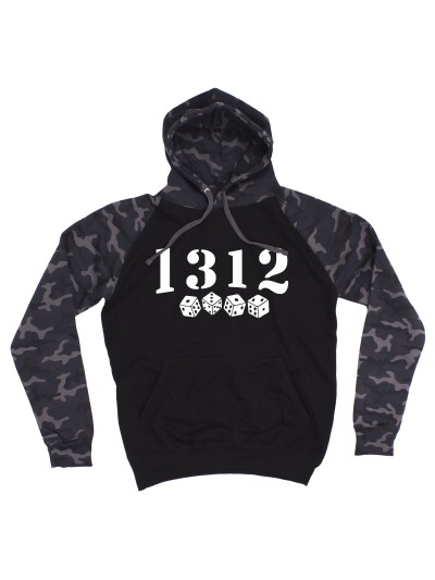 1312 Würfel Hoodie Motivhoodie