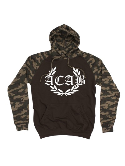 ACAB Laurel Wreath Hoodie Motivhoodie