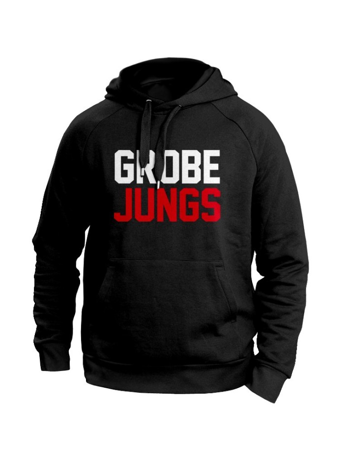 Grobe Jungs Hoodie Motivhoodie