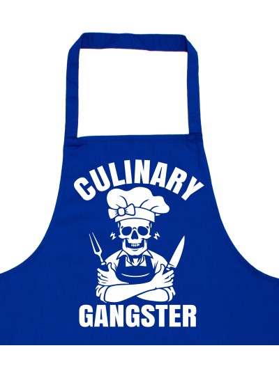 Culinary Gangster Grillschürze mit Totenkopf