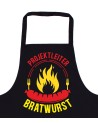 Projektleiter Bratwurst Grillschürze für Männer