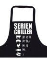 Seriengriller Grillschürze lustige Kochschürze für Männer