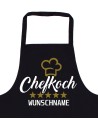 Chefkoch Grillschürze personalisierte Kochschürze für Männer