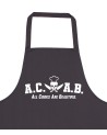 ACAB All Cooks Are Beautiful Grillschürze für Männer