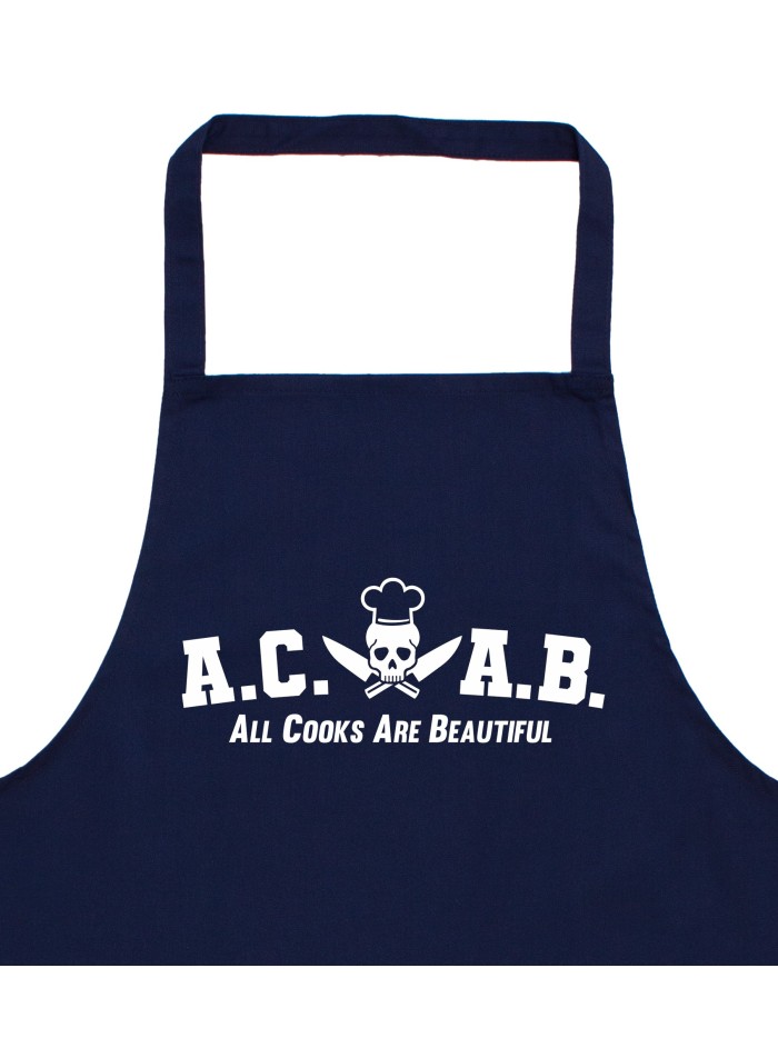 ACAB All Cooks Are Beautiful Grillschürze für Männer