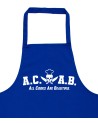 ACAB All Cooks Are Beautiful Grillschürze für Männer