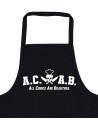 ACAB All Cooks Are Beautiful Grillschürze für Männer