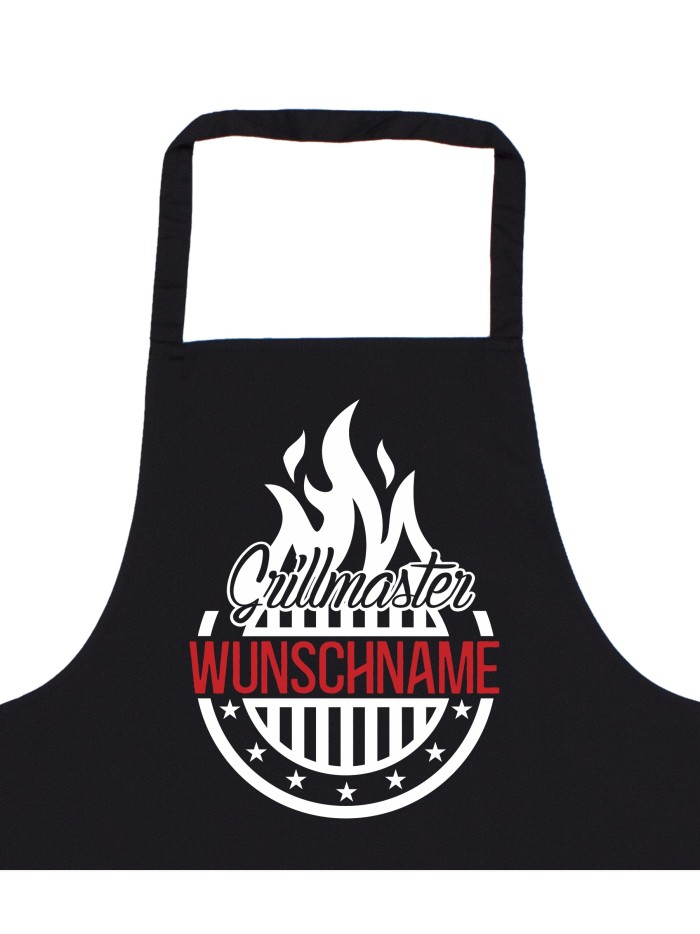 Grillmaster Grillschürze personalisierte Kochschürze für Männer