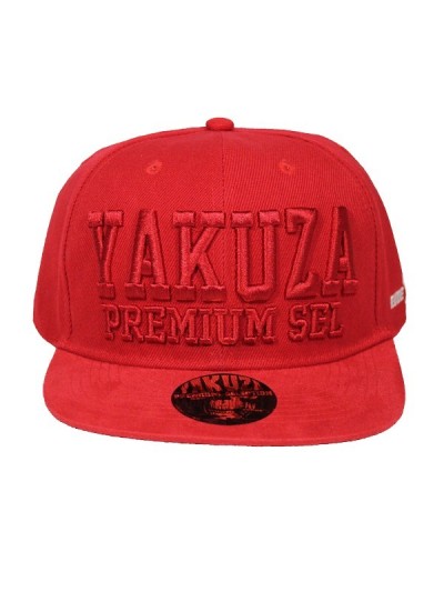 Yakuza Premium Cap rot YPS2160 Stick rot Basecap