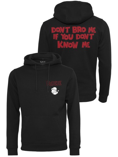 Popeye Don't Bro Me Hoodie